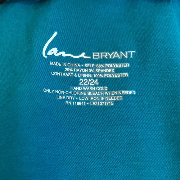 Lane Bryant 22/24 beautiful dressy sleeveless top - Picture 6 of 7